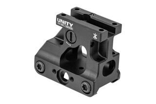 Unity Tactical FAST Trijicon MRO HD Mount features an anodized black finish